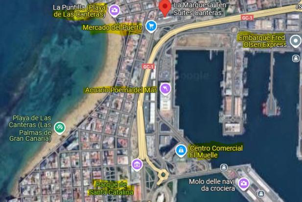 La Marquesa Ten Suites Canteras Las Palmas de Gran Canaria Exteriör bild
